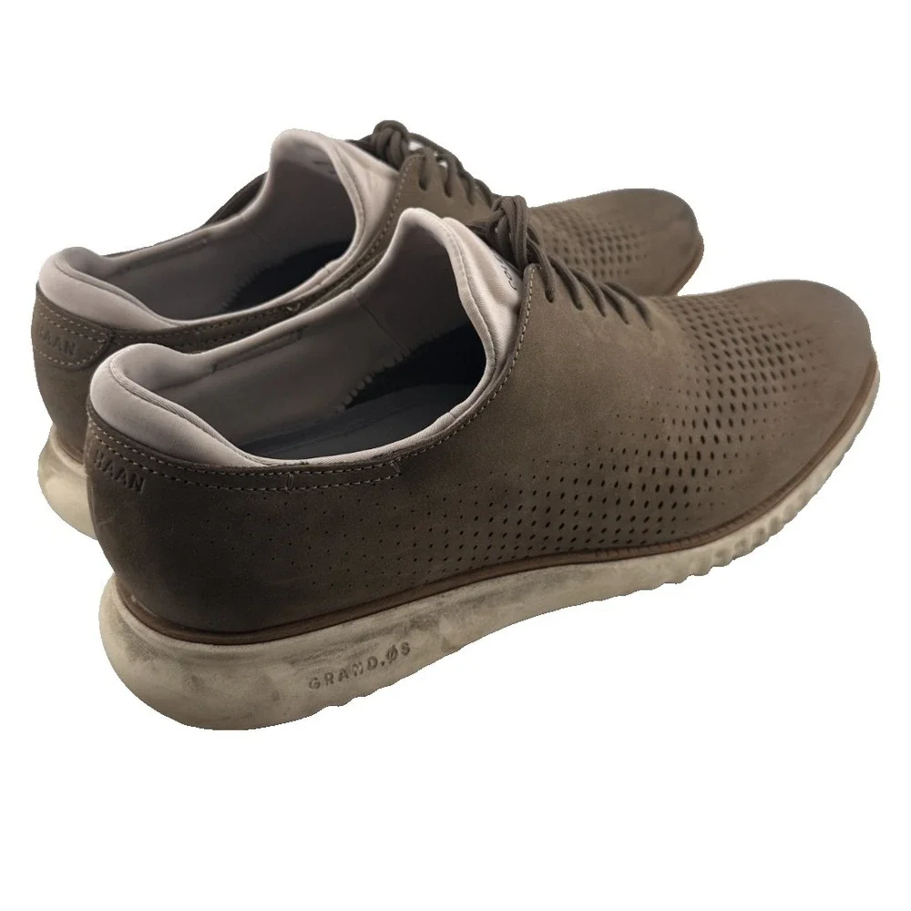 Cole Haan OriginalGrand‎ Brown Perforated Oxford Shoes Men's Zerogrand Casual